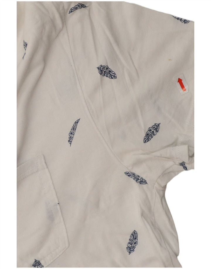 SUPERDRY Camiseta gráfica para hombre Top grande blanco