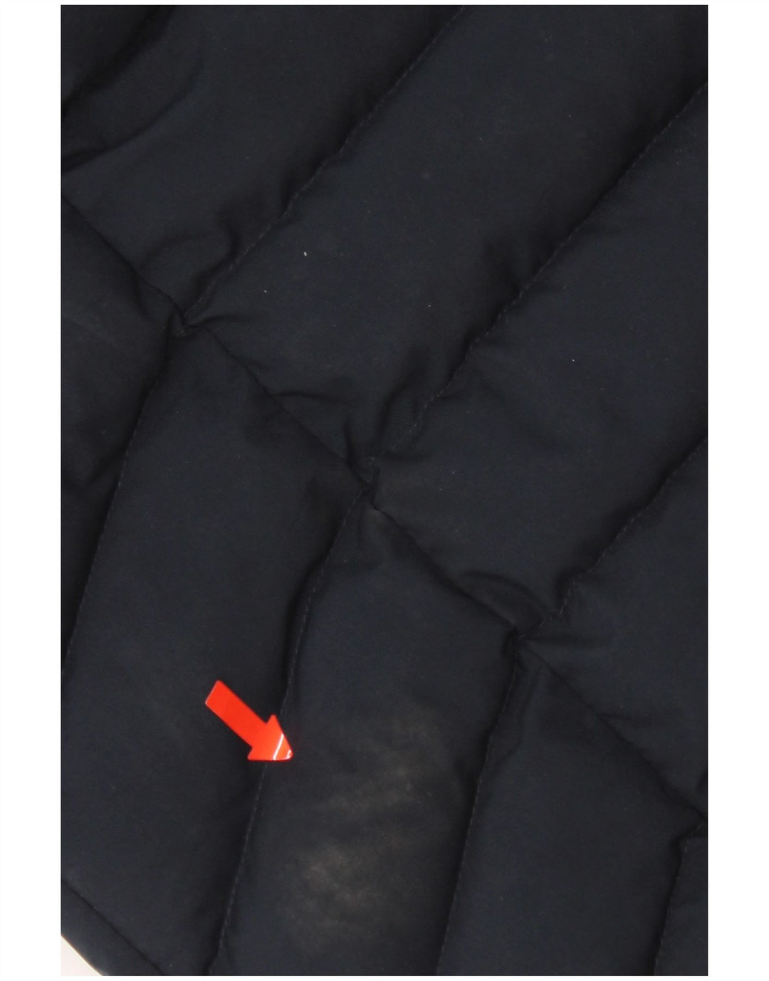 Superdry Abrigo acolchado con capucha para mujer UK 40 Small Poliéster azul marino