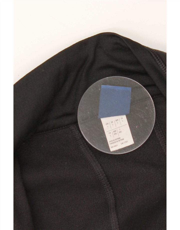 Reebok Chaqueta polar para mujer UK 46 Grande Poliéster negro