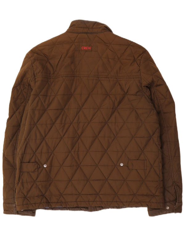 Crew Clothing Chaqueta acolchada para hombre UK 42 XL Caqui Poliéster