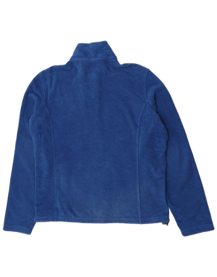 L.L.Bean Chaqueta polar para hombre UK 38 Poliéster azul medio