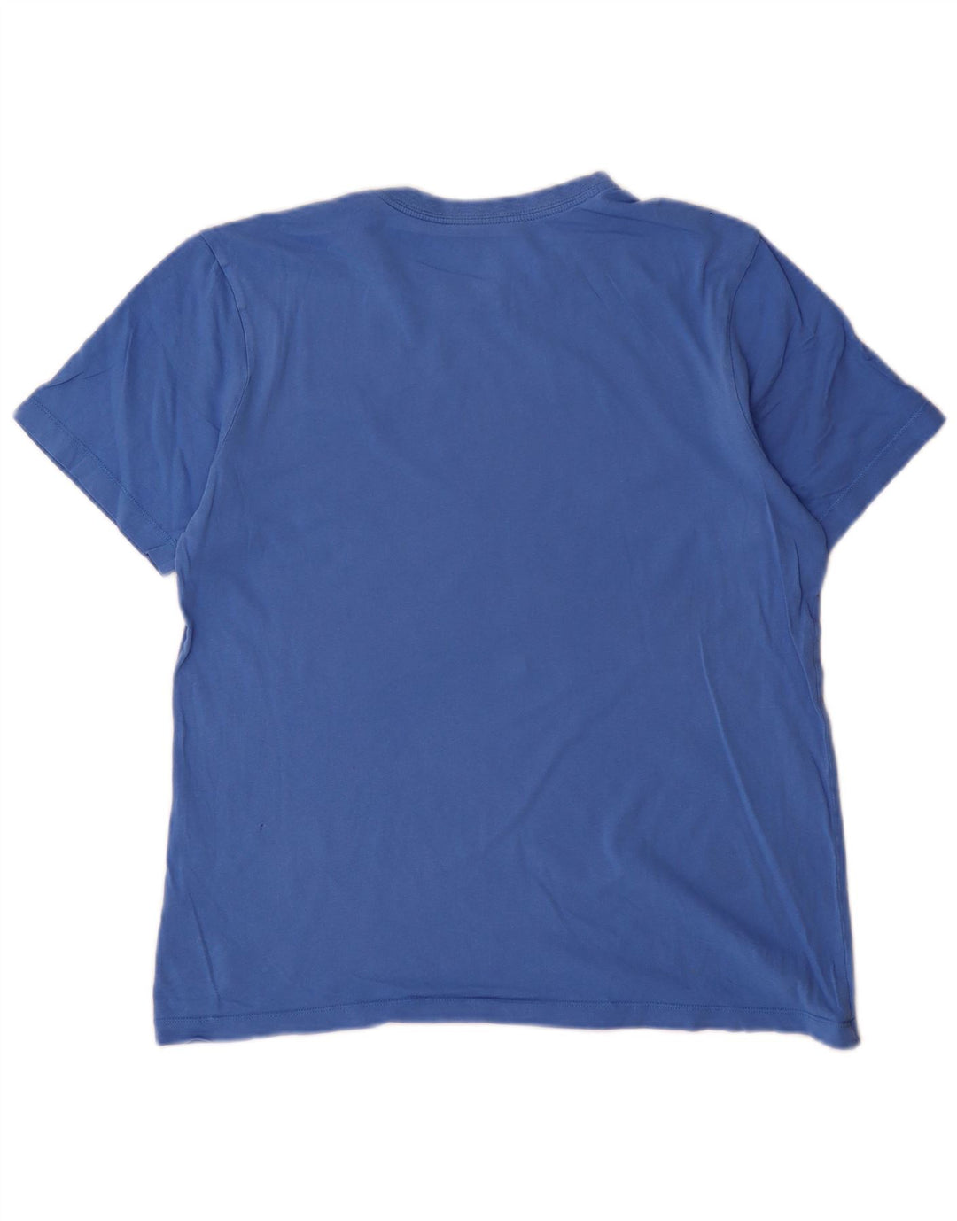 Camiseta Nike Hombre Top Azul Medio Algodón