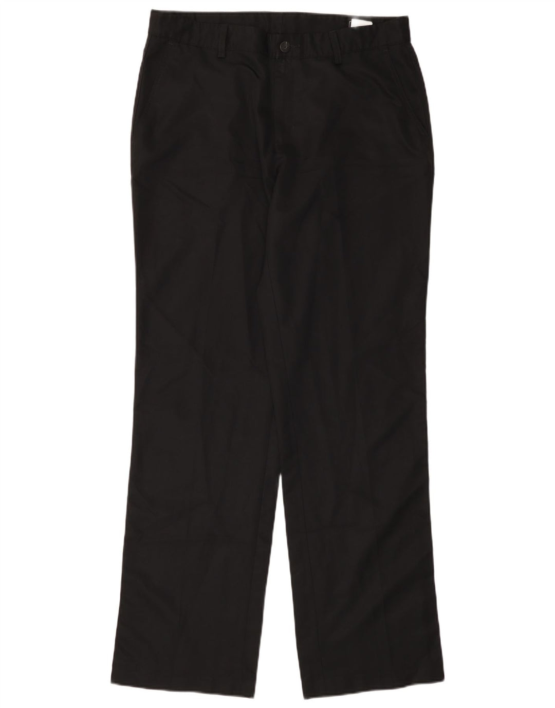 ADIDAS Pantalón chino recto Climalite para hombre W34 L34 Poliéster negro