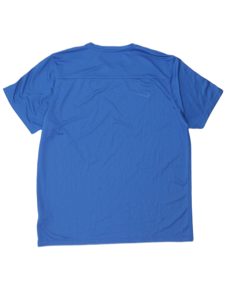 Nike Camiseta Dri Fit para hombre Top 2XL Poliéster azul