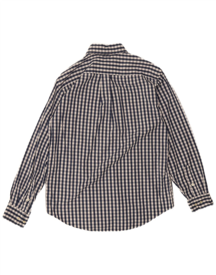 Camisa Tommy Hilfiger Hombre Algodón Vichy Azul Marino Mediano