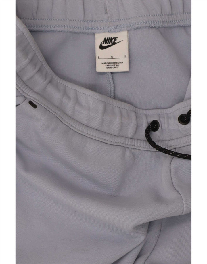 Nike - Pantalones de chándal para hombre, color azul, algodón