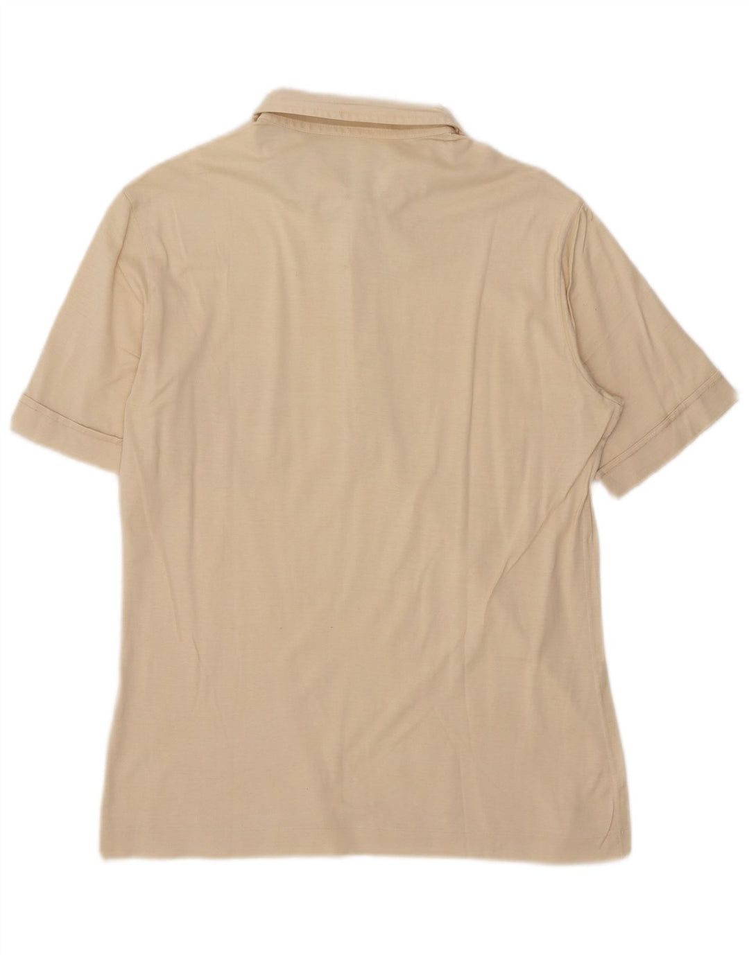 Polo vintage para hombre IT 46 Pequeño Beige