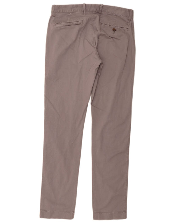 J. Crew Pantalones chinos ajustados para hombre W30 L32 Algodón gris