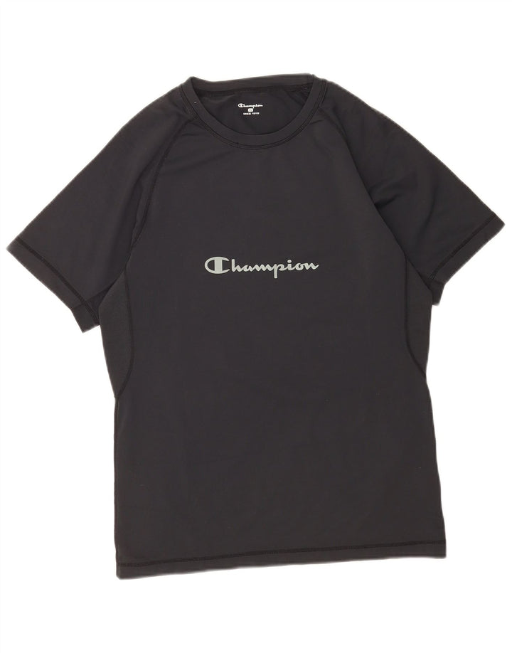 Champion Camiseta Gráfica Hombre Top XL Poliamida Negra