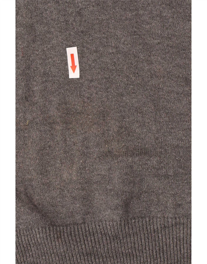 Marks & Spencer Camiseta sin mangas de ajuste regular para hombre de algodón gris medio