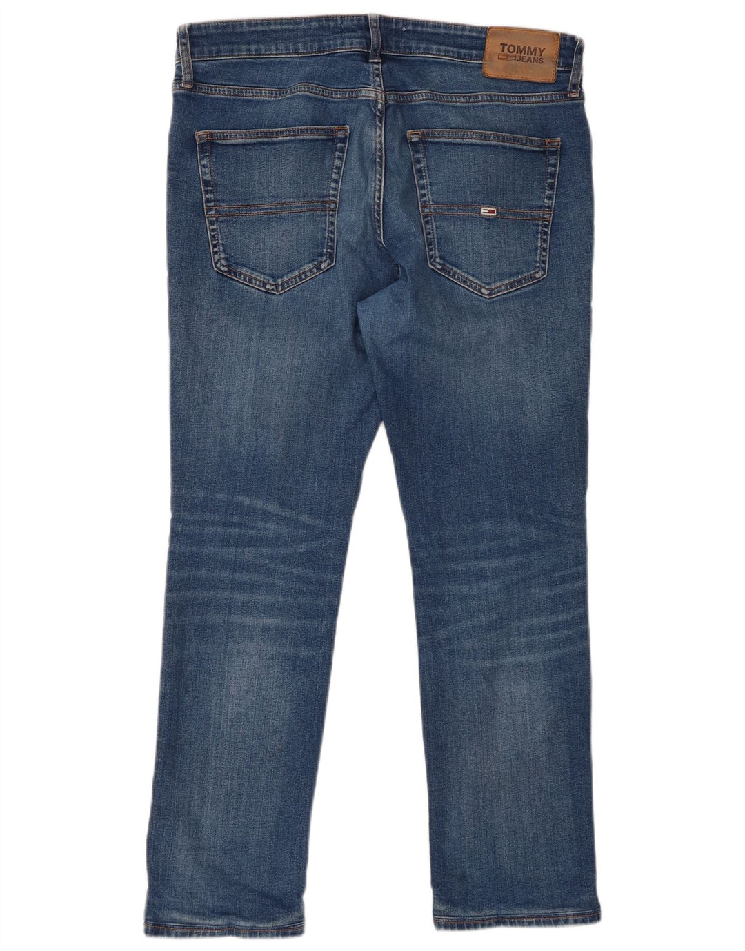 TOMMY HILFIGER Vaqueros ajustados para hombre W34 L27 Algodón azul