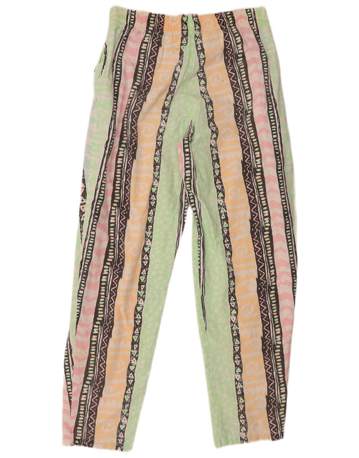 Pantalón Cónico De Talle Alto Para Mujer Blues W34 L31 Geométrico Multicolor
