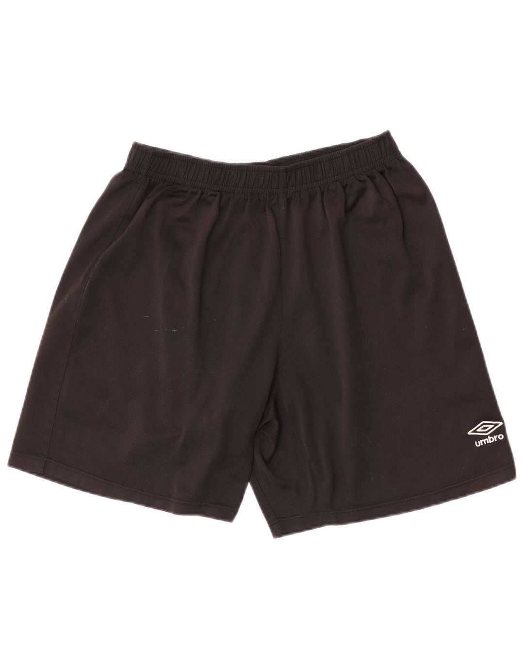 Pantalones cortos deportivos Umbro para hombre, talla grande, negro