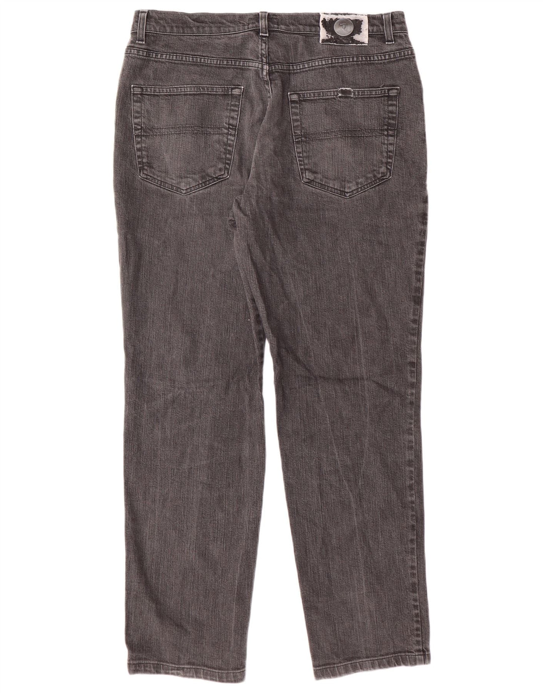 TRUSSARDI Vaqueros rectos para hombre W36 L29 Gris