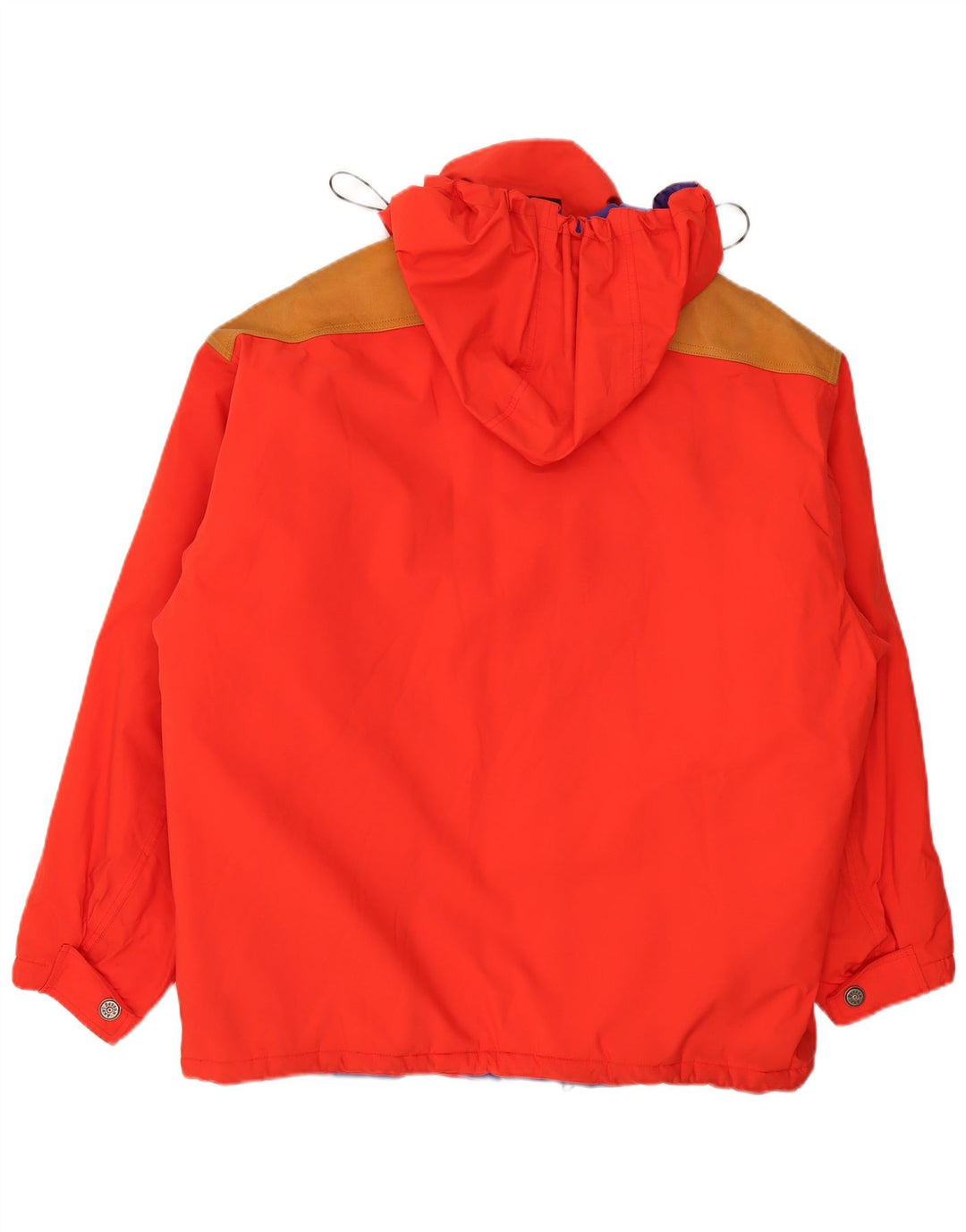 Anzi Besson Chaqueta de esquí con capucha para hombre IT 52 Large Red Colourblock Poliéster