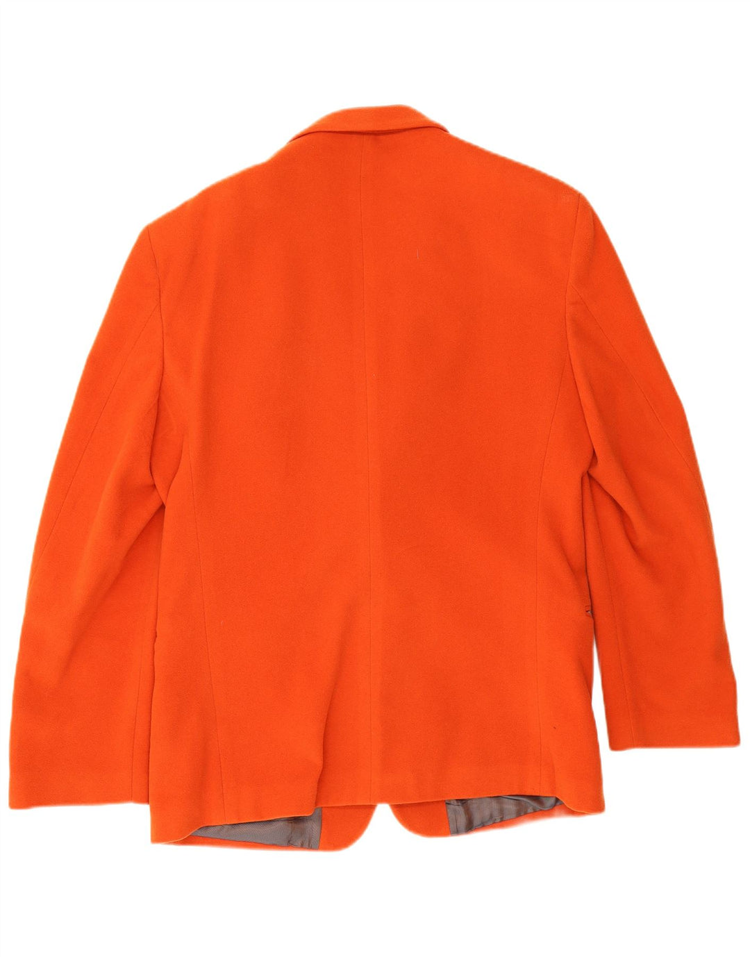 Oil Company Chaqueta tipo blazer de 2 botones para hombre IT 48 Lana naranja mediana