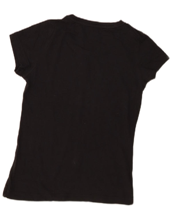 Adidas Camiseta gráfica para niña 13-14 años Negro Algodón