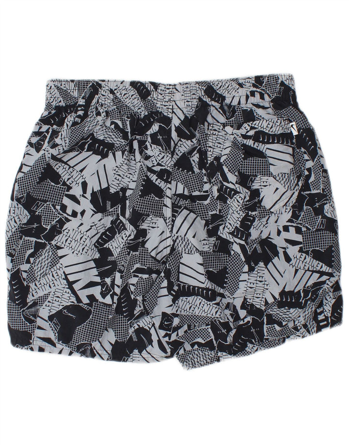Pantalones cortos deportivos con gráfico gráfico de hombre Nike Poliamida negra mediana