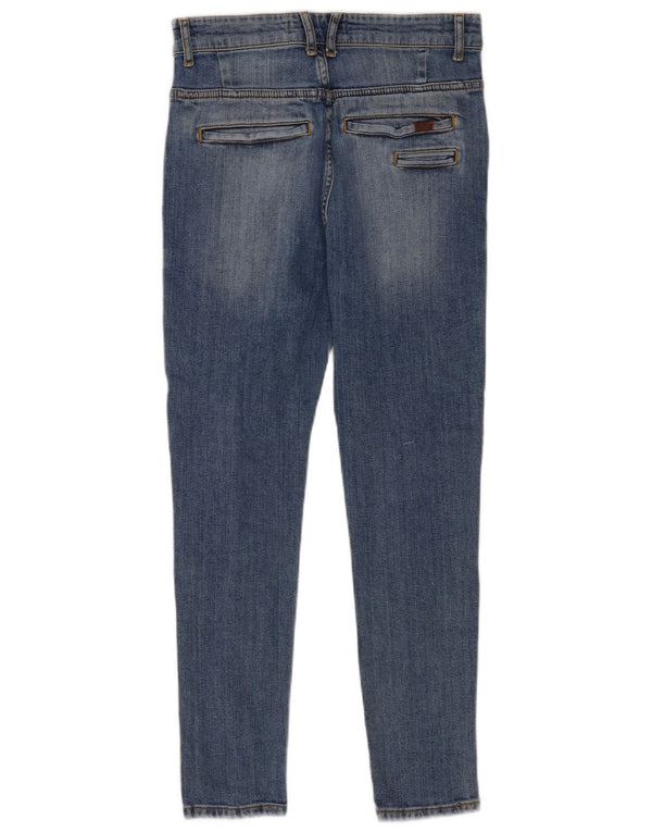 Zara Jeans ajustados desgastados para hombre EU 38 Small W30 L27 Algodón azul