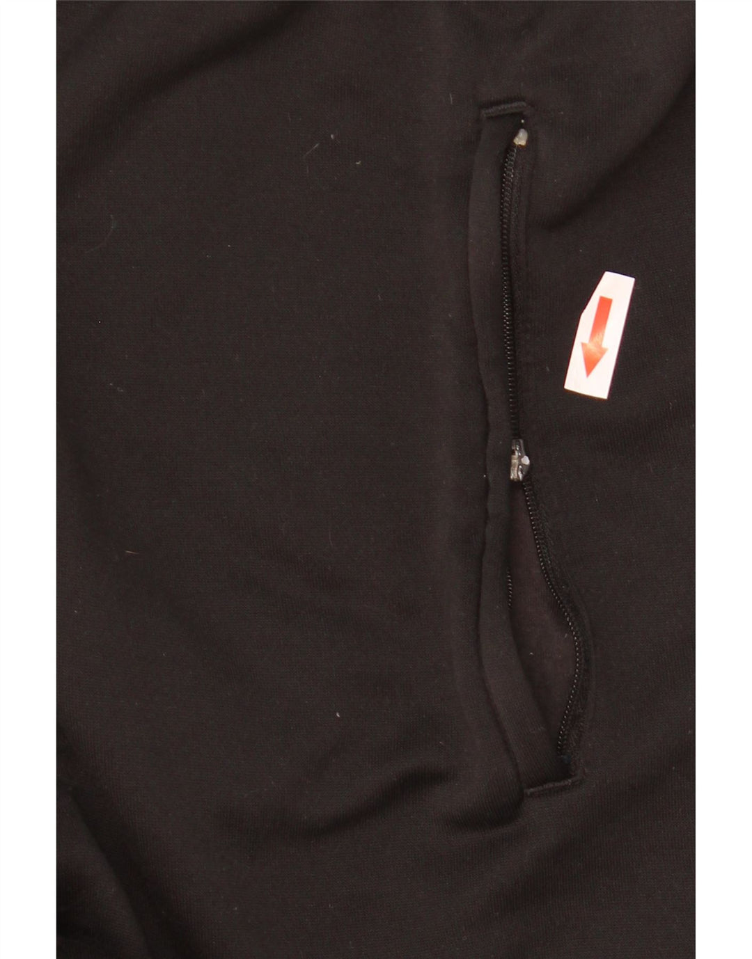 Adidas Sudadera con capucha y cremallera para mujer Talla 16 Poliéster negro