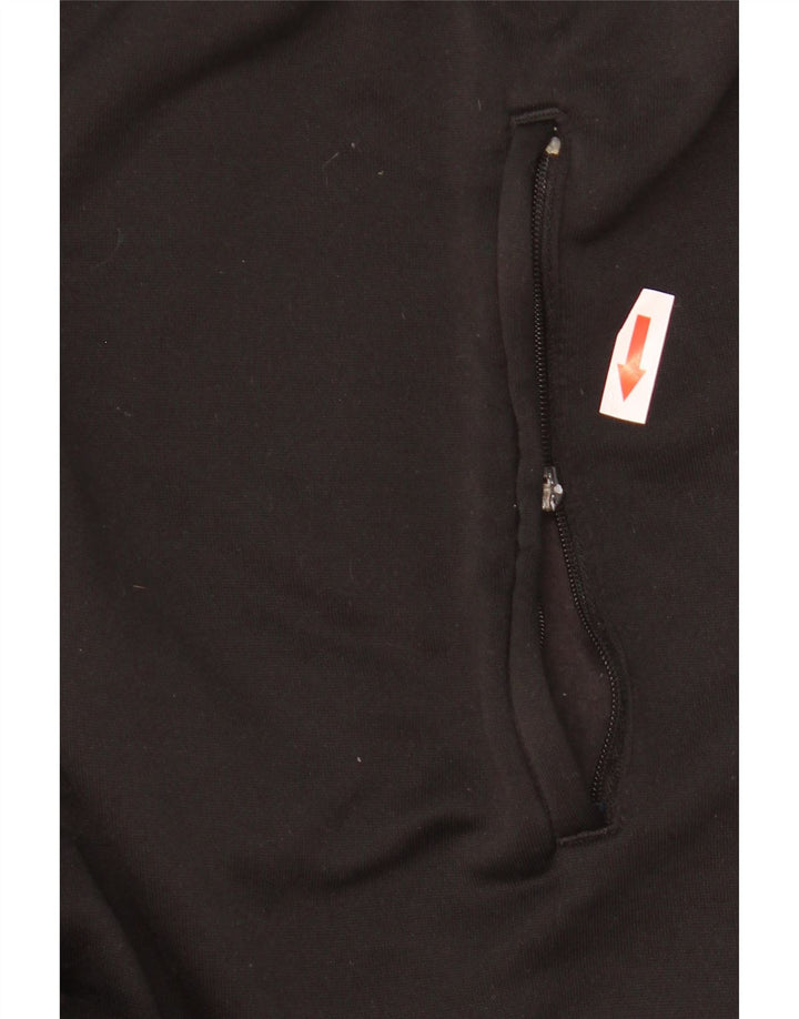 Adidas Sudadera con capucha y cremallera para mujer Talla 16 Poliéster negro