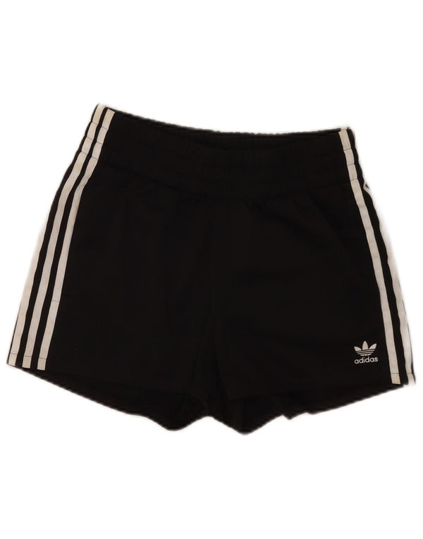 Adidas Pantalones cortos deportivos para mujer UK 8 Small Poliéster negro