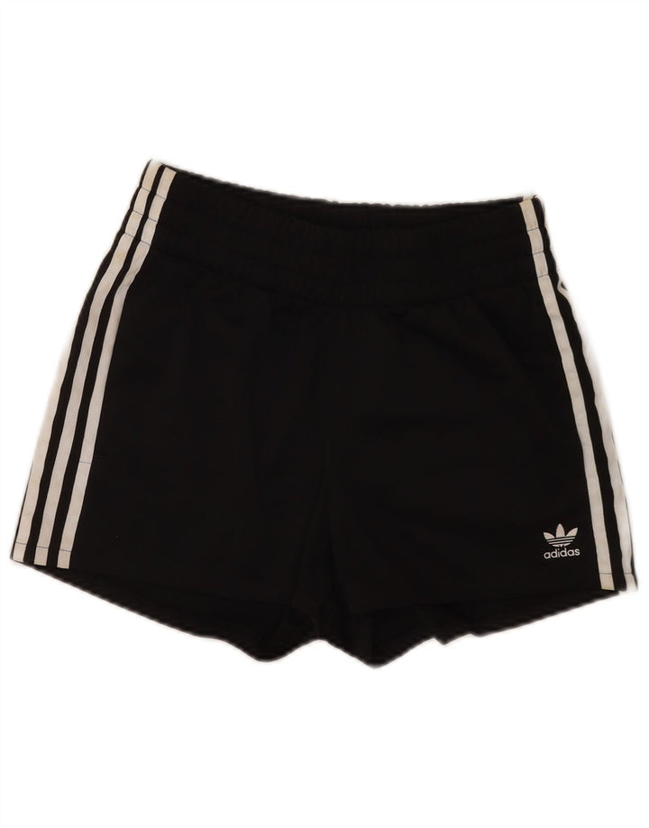 Adidas Pantalones cortos deportivos para mujer UK 8 Small Poliéster negro