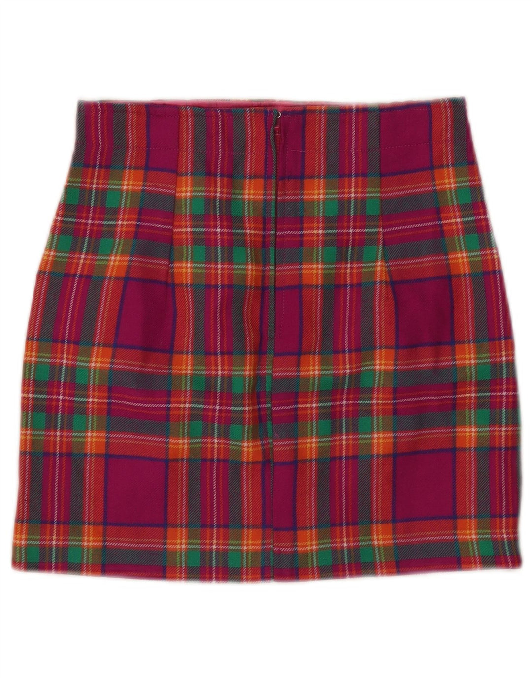 Minifalda VINTAGE para mujer W24 XS Pink Check