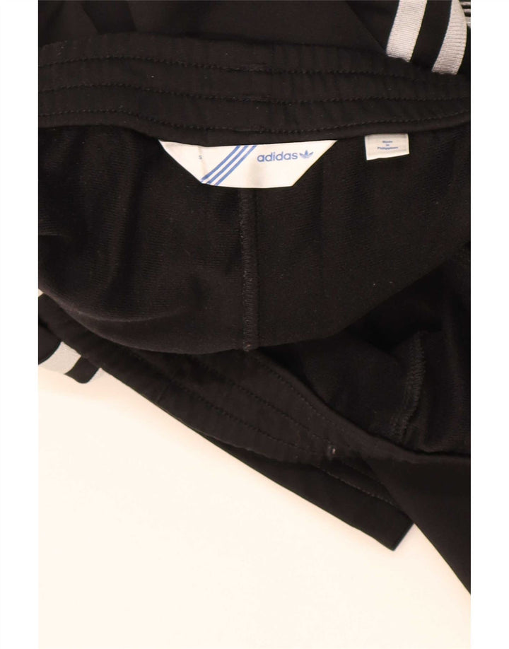 Adidas Pantalones de chándal para mujer UK 10 Small Black Poliéster