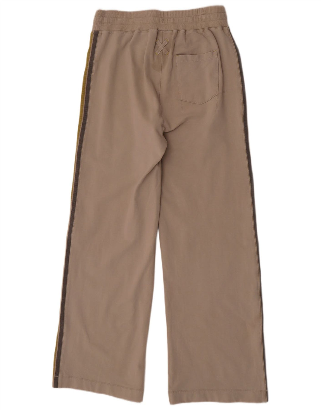 Pantalones de chándal para mujer de White Stuff, algodón color block en beige medio, talla 42