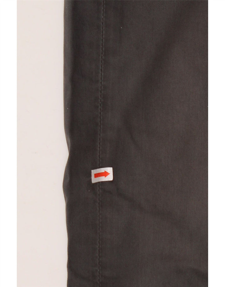 LEVI'S Pantalones casuales rectos para hombre W34 L32 Algodón gris