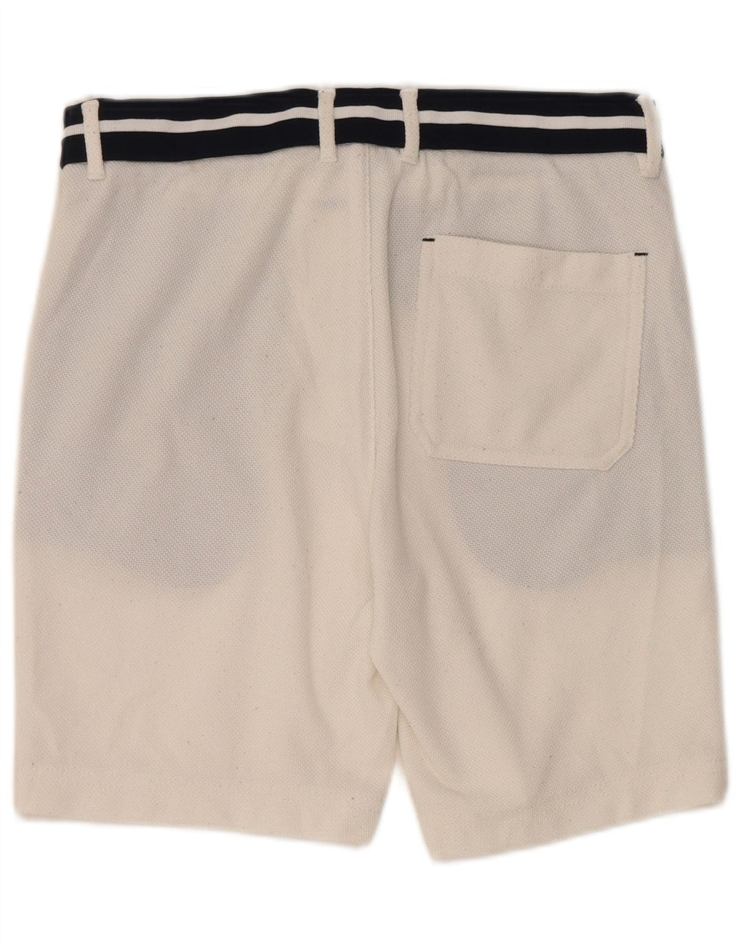 Zara Hombre Bañador Shorts Small Blanco Colorblock Poliéster