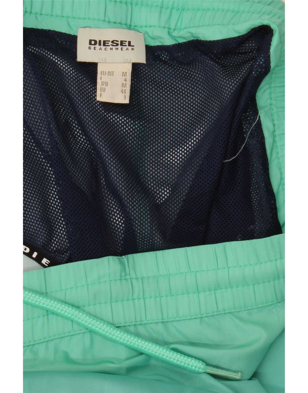 Diesel Bañador Regular Para Hombre Azul Medio Floral Beach