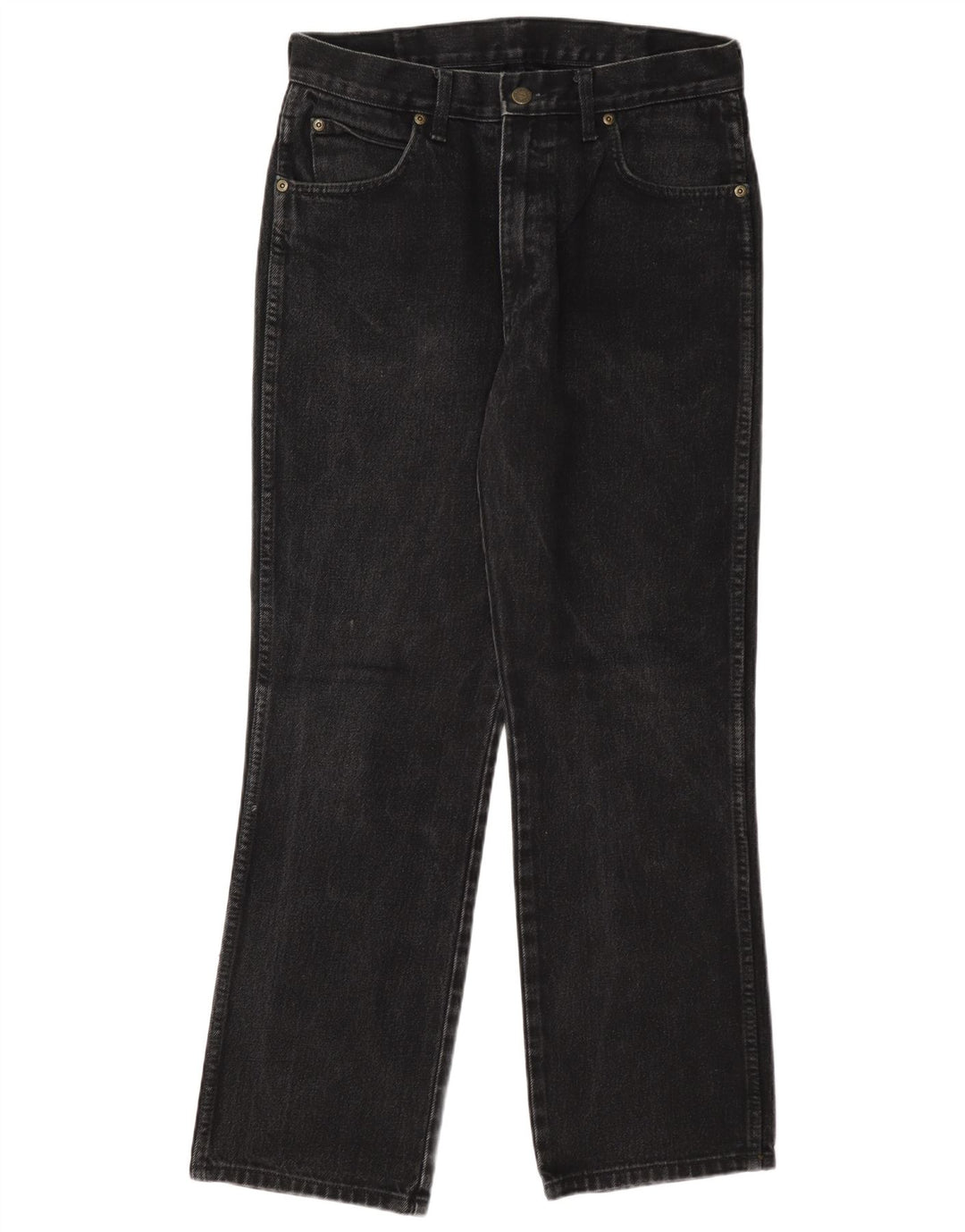 Wrangler Vaqueros Rectos De Corte Regular Para Mujer W32 L30 Algodón Gris