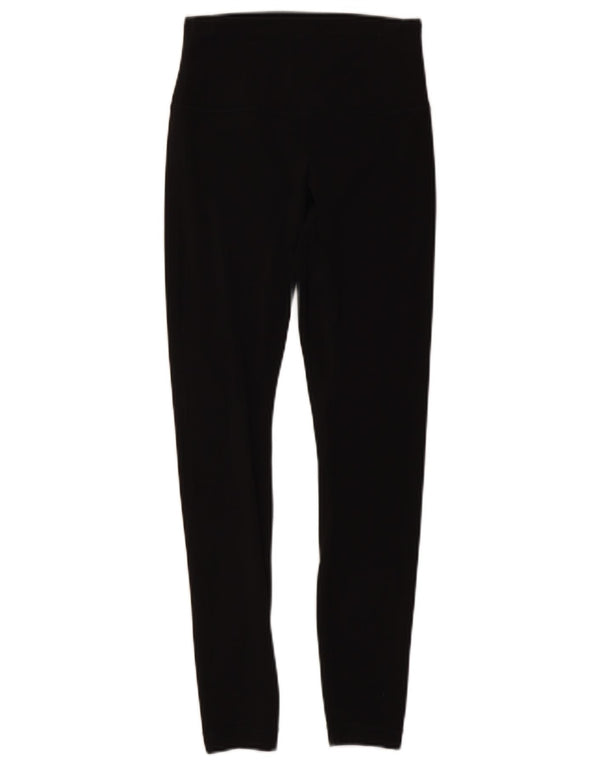 Lululemon Leggings para mujer US 6 mediano nailon negro