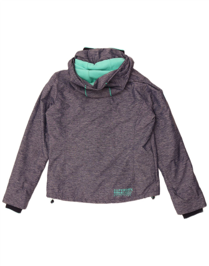 Superdry Chaqueta cortavientos Windcheater para mujer, talla 40, talla M, azul marino