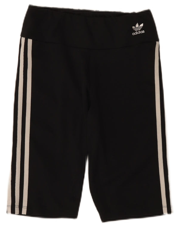 Adidas Pantalones cortos deportivos para mujer UK 10 Small Black Poliéster