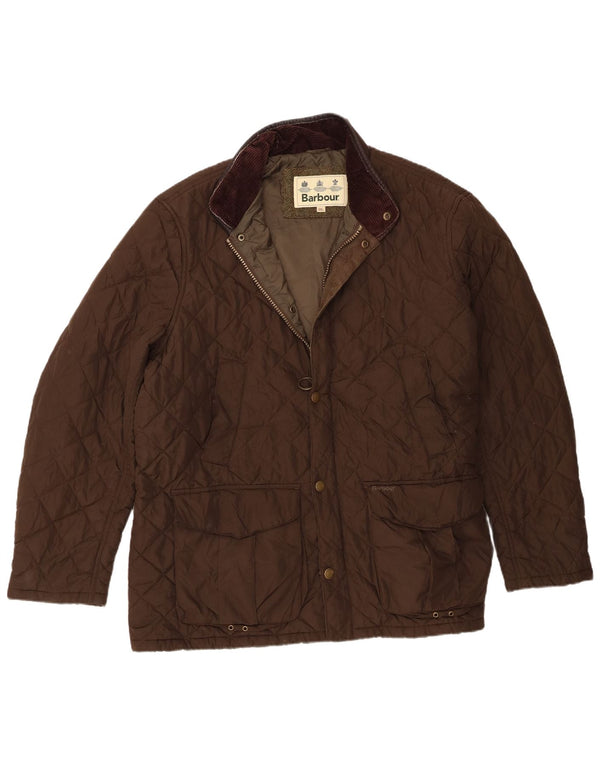 Barbour Chaqueta acolchada para hombre UK 44 2XL Marrón Poliéster