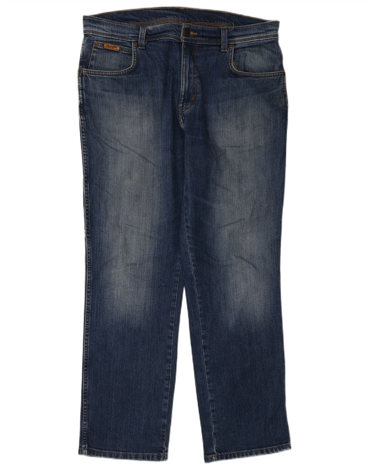 Vaqueros Wrangler Hombre Rectos W32 L30 Azul