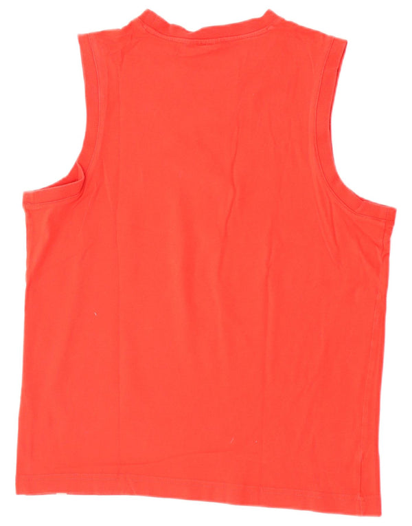 Puma Hombre Gráfico Chaleco Top Grande Rojo