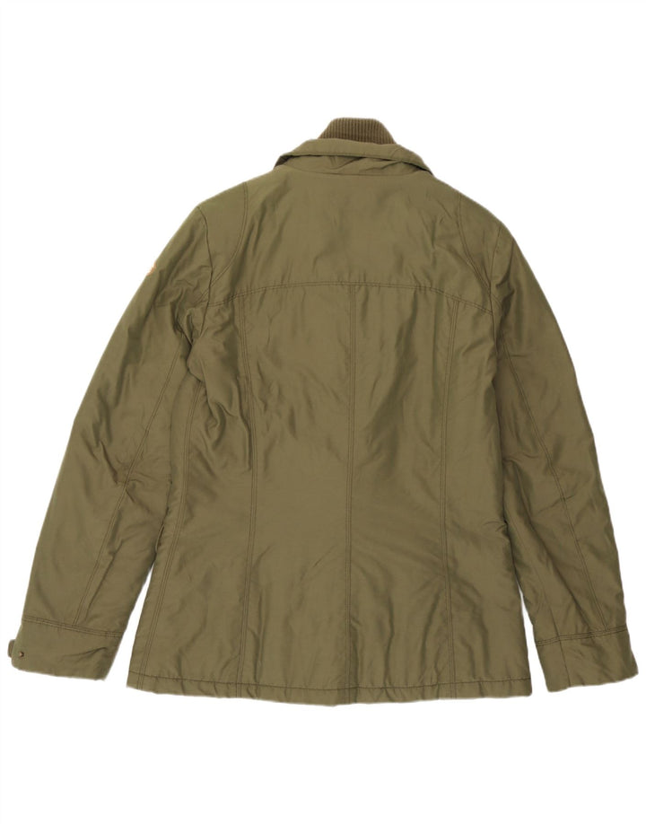 Diadora Chaqueta utilitaria para mujer UK 44 Algodón caqui mediano