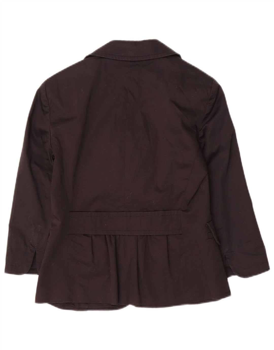 Max&Co. Chaqueta blazer de manga 3/4 con 3 botones para mujer UK 6 XS Algodón negro