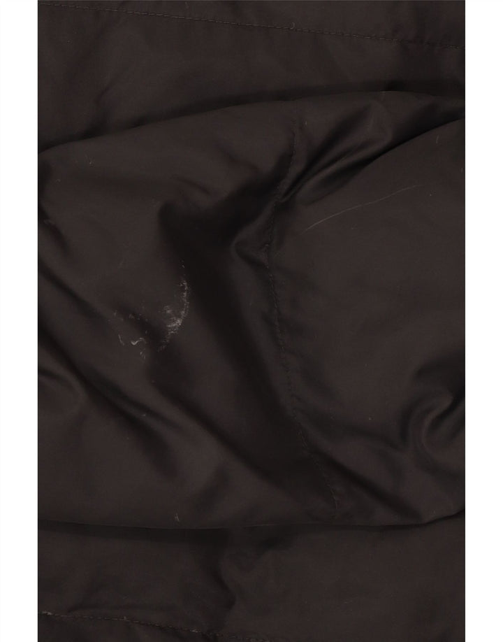 Timberland Chaqueta acolchada reversible para hombre UK 40 Large Nylon negro