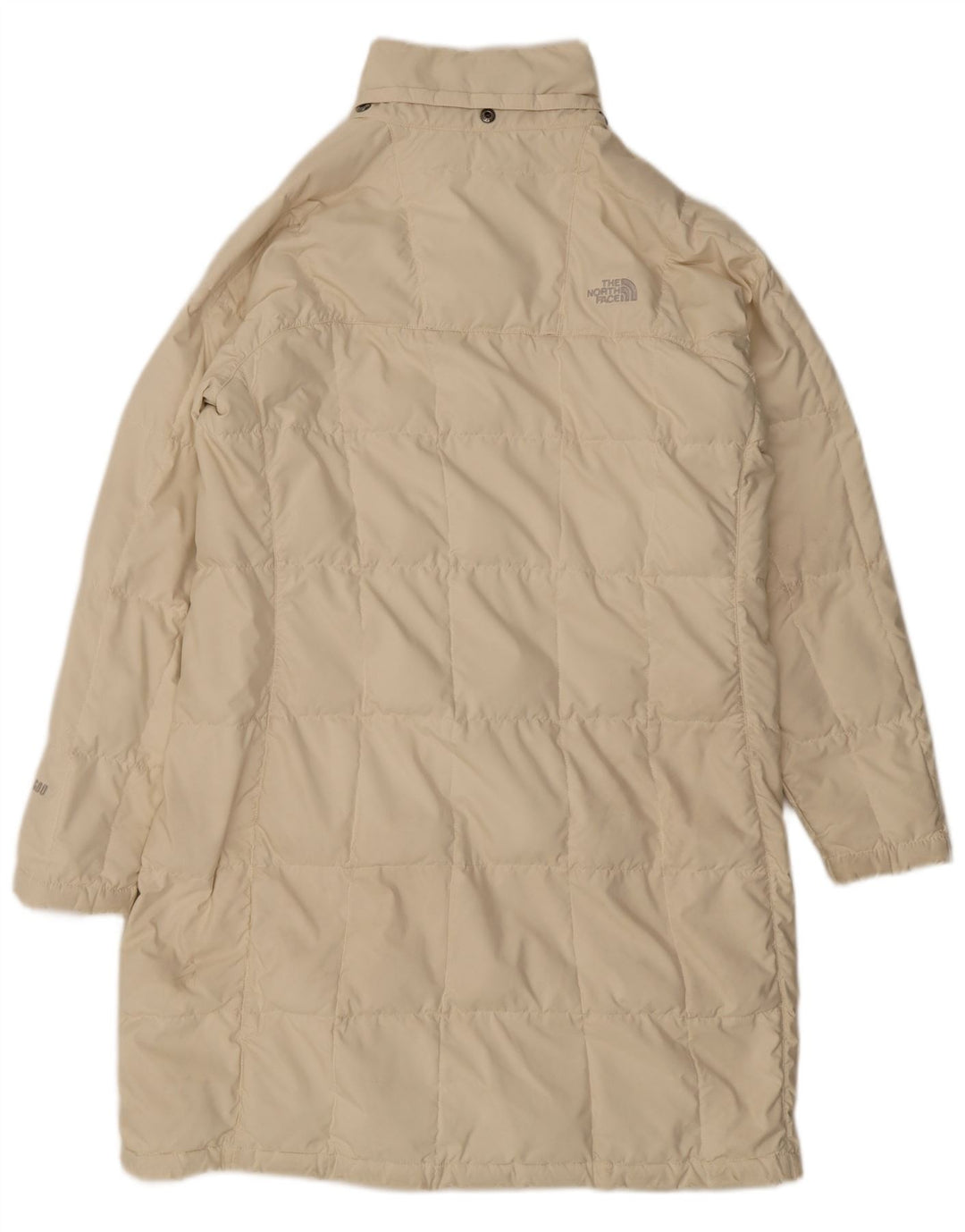The North Face Abrigo acolchado para mujer UK 46 Large Beige Nylon