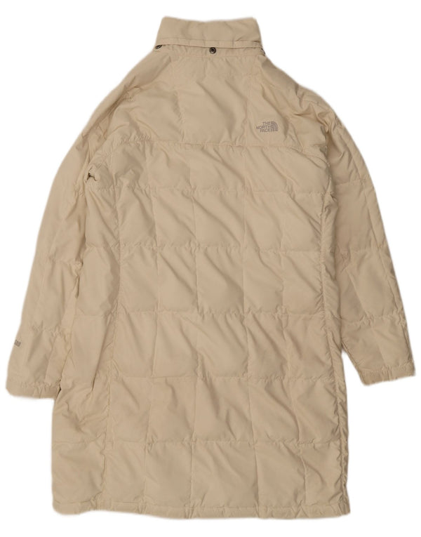 The North Face Abrigo acolchado para mujer UK 46 Large Beige Nylon
