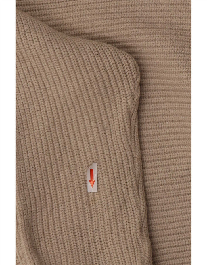 Marks & Spencer Suéter con Cuello Alto para Mujer UK 8 Small Beige