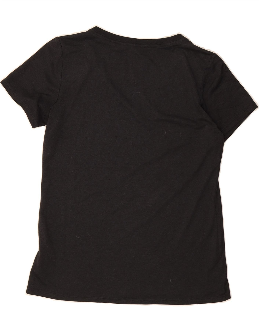 NIKE Womens Dri Fit T-Shirt Top UK 12 Medium Black Polyester Vintage Nike and Second-Hand Nike from Messina Hembry 