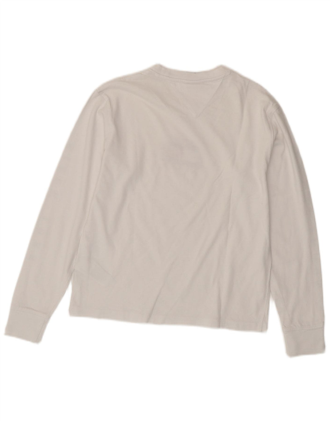 TOMMY HILFIGER Camiseta gráfica para mujer Top UK 10 Small White Cotton