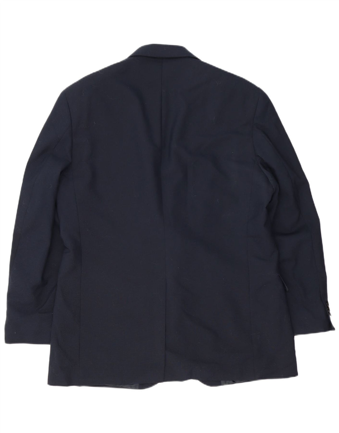 Dockers Chaqueta tipo blazer larga con 2 botones para hombre UK 44 2XL Lana azul marino