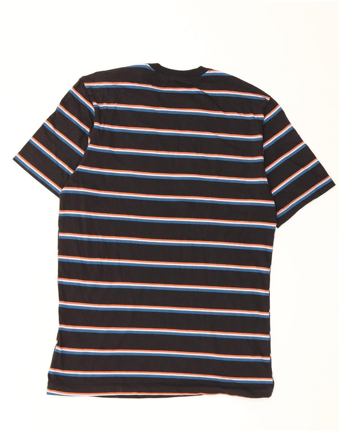 Camiseta Nike Hombre Top Medium Negro Rayas Algodón